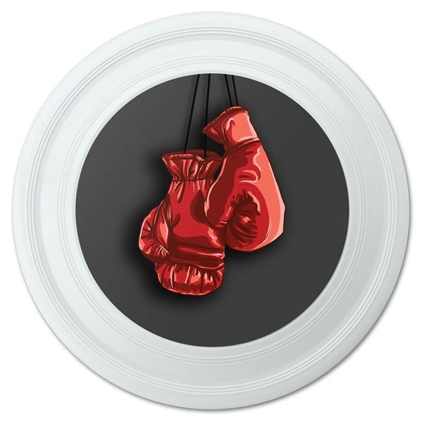GRAPHICS & MORE Red Boxing Gloves Boxer Novelty 9" Flying Disc