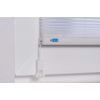Khome 360273-41 Klemmfix Pleated Blind, Polyester, Blue (ice Blue)