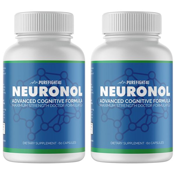 Neuronol Nootropic Supplement, Supports Brain Function & Mental Clarity - 2 Pack