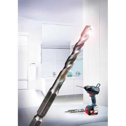 Bosch TD085090 Porcelain Tile Drill Bit, 0.3 inch (8.5 mm) φ x 3.5 inches (90 mm)
