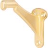 Stone Harbor Hardware Heavy-Duty Handrail Bracket, Satin Brass