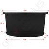 Black Trunk Cargo Cover Security Shade Shield For Subaru Impreza 2013-2015 2016