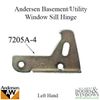 Andersen Sill Hinge For Basement Or Utility Window Left Window Sill Hinge