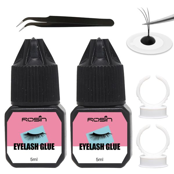 Waterproof Lash Extension Glue, Strong Individual Professional Bond, Semi Permanent