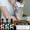 DLD Upgraded Snow Shark Tattoo Ink Set Permanent Tattoo Supplies Dynamic Ink 30ml/ Bottle 1oz Vegetarian Tattoo Supplies Professional Tattoo pigments 14 Colors.