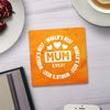 Shopagift World's Best Mum Ever 2 Pack Coasters - 9cm x 9cm