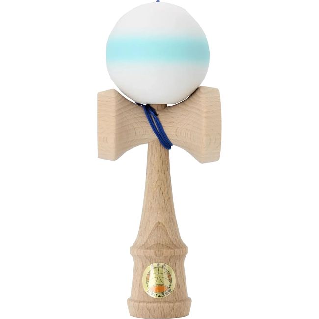 Yamagata Koubou Competition Kendama "Ozora" (Japan Kendama Association Certified), Matte Line Light Blue