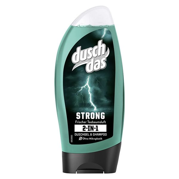 Duschdas 2-in-1 Shower Gel & Shampoo Strong 2 x 250 ml