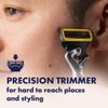Gillette ProGlide Shield Razor for Men, 1 Gillette Razor, 4 Razor Blade Refills, Shields Against Skin Irritation