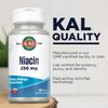 Kal 250 Mg Niacin Tablets, 100 Count