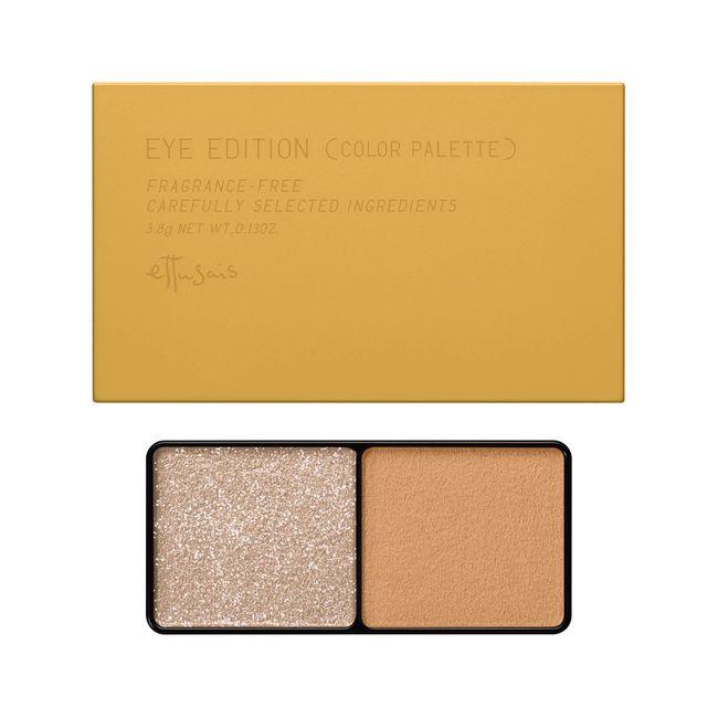 ettusais eye edition (color palette) 13 mimosa sparkle eyeshadow 3.8g