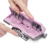 Rapesco 1322 Adjustable 6-Hole Organiser/Diary Punch, 10 Sheet Capacity, Candy Pink