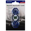 Vaughan - Magnetic Stud Finder/Level, Hand Tools, Levels, Plastic (050044), Blue