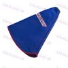 Shift Boot Cover For MT/AT Shift knob w/Blue Racing Fabric Red Stitch For Mazda