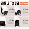 Wireless Knee Massager with Heat Vibration Massage LED Screen Infared Therapy