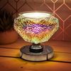 Desire LP46085 Diamond Shaped 3D Aroma Lamp | 1 Pc, Multicolor