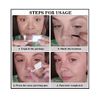 2 Pcs Nose Piercing Kit, Portable Nose Piercing Tools with 12 Pcs Free Nose Rings, Nose Stud Piercing Gun for Cartilage Helix Piercing (Silver)