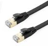 Buhbo 10 ft CAT7 Flat Ethernet Cable Shielded STP Network Snagless Cable RJ45 Cat 7