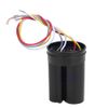 Yuecoom Double Start Capacitor CBB60 5+3UF 450V AC Motor Run Capacitor