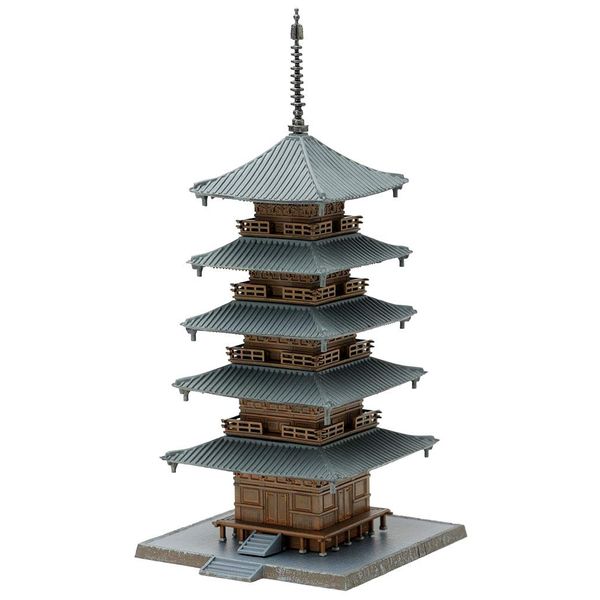 TOMYTEC Building Collection 030-4 Temple C4 Five-Storied Pagoda Diorama Supplies