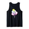 Six Watercolor Balloons Tank Top
