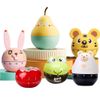 HoShen Timer Time Manager Mechanical Cartoon Kitchen Timer Student Learning Reminder, Apple