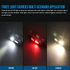 TrustFire 1350LM LED Headlamp USB Rechargeable Headlight W/ Red Light Good Gift