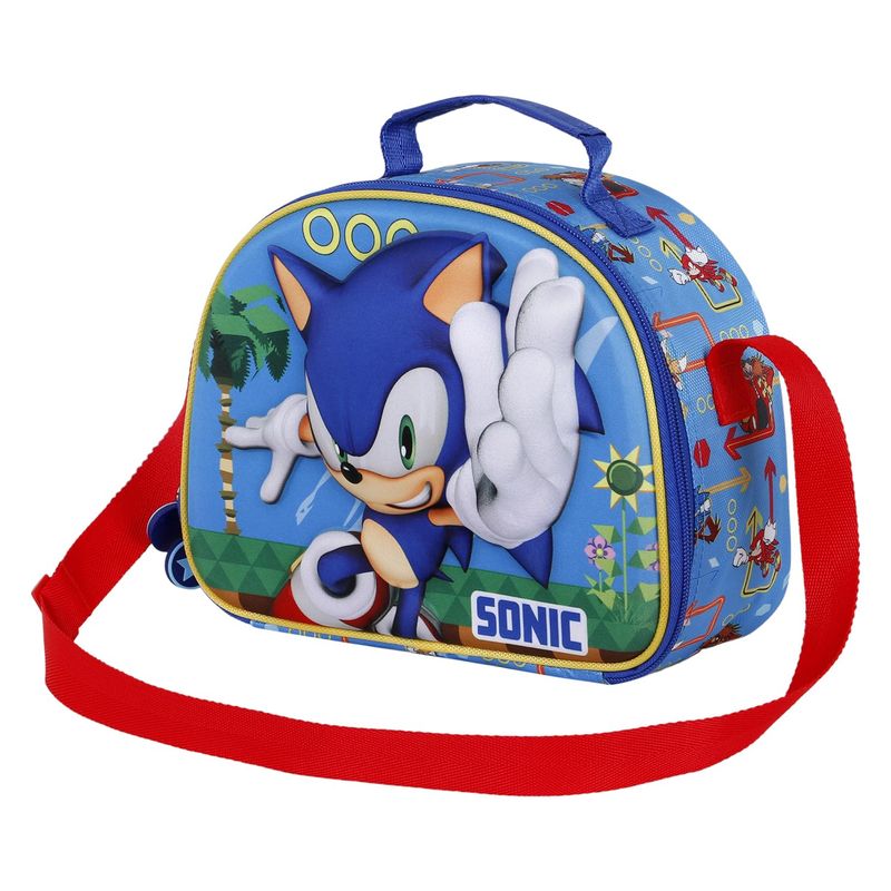 Officiële Sonic The Hedgehog 3D Pluche Rugzak Kinderen Jongens Meisjes Sega School Boek Lunch Sport Reis Tas Rugzak