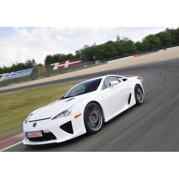 A4 Pattern C World Supercar LEXUS LF-A Glossy Print Poster
