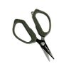 Soft Grip Compact Scissors Khaki