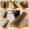 Machine Washable Bordered Design Non-Slip Rubberback 2x7 Traditional Runner Rug