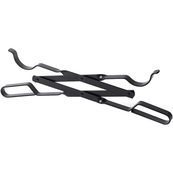 Heavy Duty Fireplace Tongs 26" Log Grabber for Firewood Campfire Bonfire