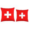 Suisse Flag Switzerland Flag Throw Pillow
