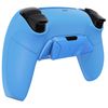eXtremeRate PS5 Controller BDM-010 & BDM-020 Solid Color Plastic RISE4 Remap Kit with Programmable Rear Paddle Rubber Grip, Upgrade Board for PS5 Controller, Redesigned Back Case & 4 Back Buttons -