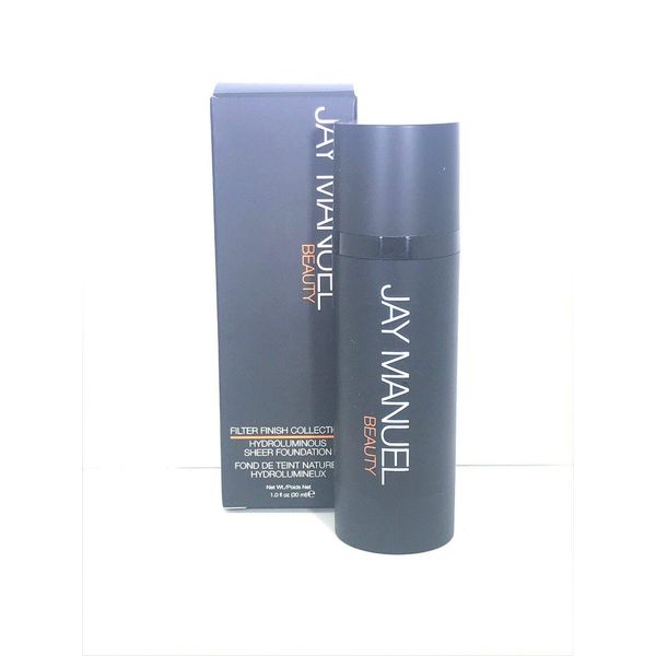 Jay Manuel Beauty Filter Finish Hydroluminous Sheer Foundation Deep #4