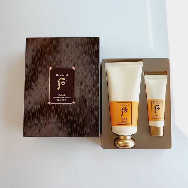 The History of Whoo Gongjinhyang Facial Foam Cleanser Special Set K-Beauty