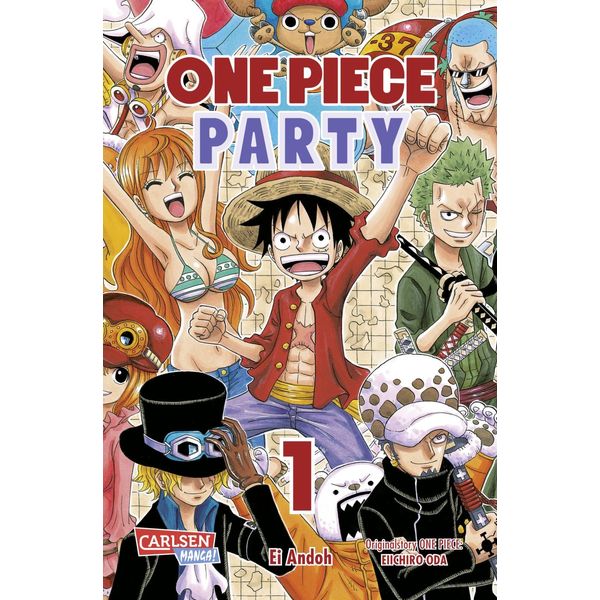 One Piece Party 1: Spin-off mit den beliebtesten Charakteren der Action-Piraten-Manga-Serie ab 10 Jahren im urkomischen Chibi-Style