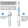 Sustee Aqua Meter, Moisture Sensor Refill Insert, Small Style, 4 Insert Replacement Sticks