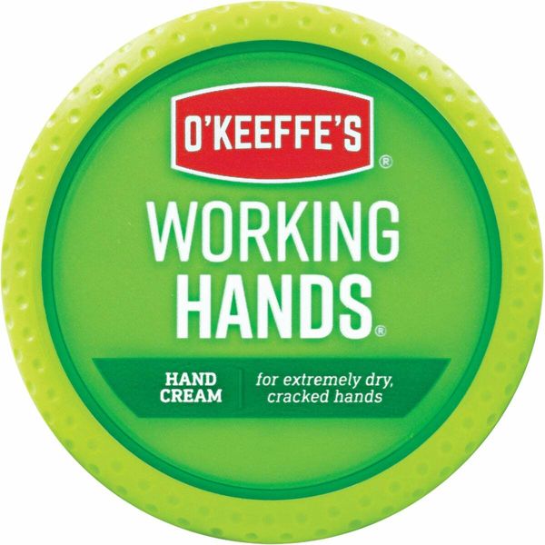 (6)-  O'Keeffe's Working Hands 3.4 Oz. Hand Cream Jar  Model: K0350007