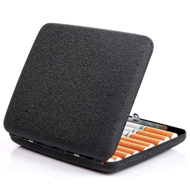 Special Curved Shape Cigarette Case is Tailor Designed for Most Clothes Pockets, Portable to Carry.