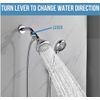 Solid Brass Shower Arm 2-Way Diverter Valve For Hand-shower Chrome