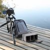 Koolertron Padded DSLR Camera Insert Shockproof Camera Bag Insert Camera Partition Protective Bag Compatible with Shot or Flash Light