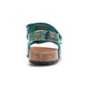 Pablosky Bio 516812 Sandale, grün, 25 EU Weit