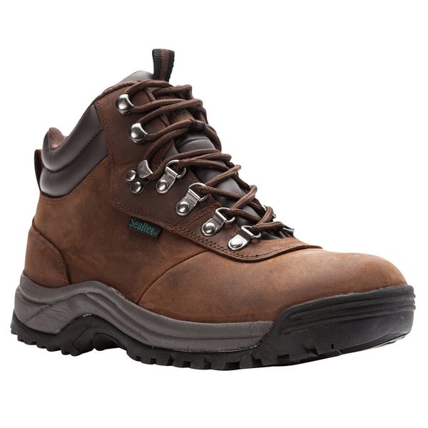 Propét mens Cliff Walker Medicare/Hcpcs Code A5500 Diabetic Shoe Hiking Boot, Brown Crazy Horse, 9.5 XX-Wide US