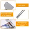 4-Piece Toothpaste Tube Squeezer, Metal Tube Squeezer, Simple Solid Color Squeezer, Convenient Tube Squeezer Tool, Multi-Functional Tube Squeezer