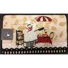 PRINTED NYLON RUG (nonskid back) (18" x 30") FAT CHEF WITH PAN, rectangle by BC