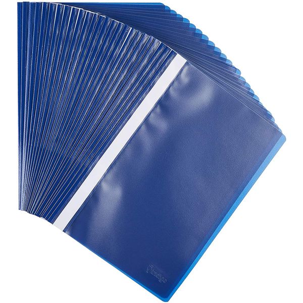 Indigo® A4 Project Folder - Blue - Report Document Files Folders 2 Prong (10)