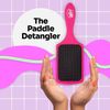 Wet Brush Paddle Detangler Brush - Pink for Unisex 1 Piece Hair Brush