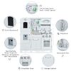 Kids Kitchen Playset With Telephone, Water Dispenser Simulation Cooking