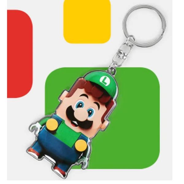 LEGO® Super Mario™ Luigi™ Keyring